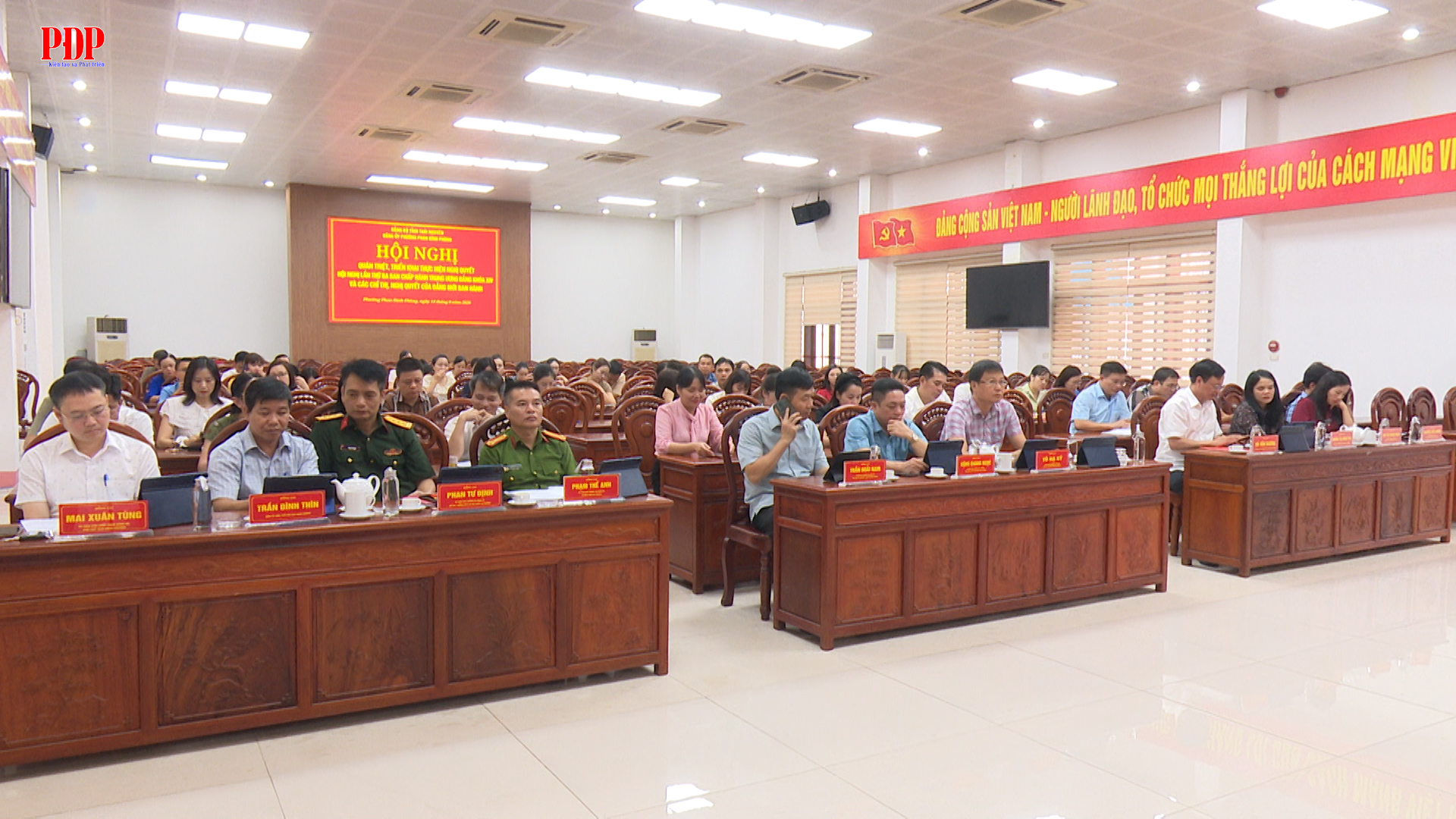 Phường Phan Đình Phùng quán triệt, triển khai thực hiện các nghị quyết, kết luận mới của Trung ương