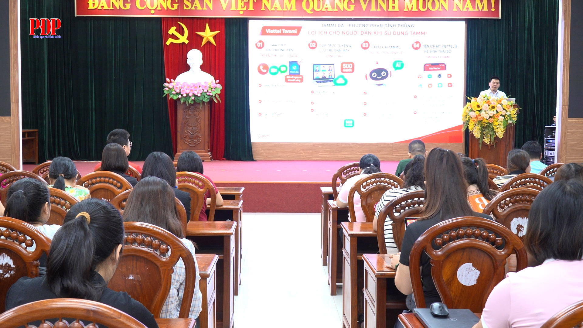 Phường Phan Đình Phùng tập huấn, hướng dẫn cài đặt và sử dụng ứng dụng Viettel Tammi, nền tảng Tammi OA