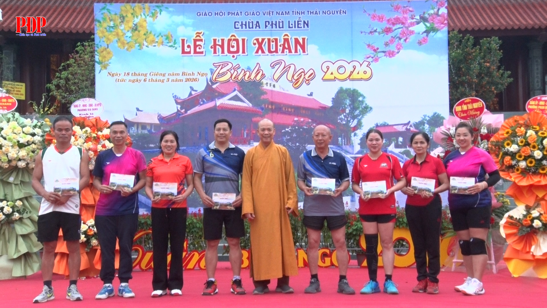 Đông đảo vận động viên tham gia các giải thể thao tại Lễ hội Xuân chùa Phù Liễn năm 2026