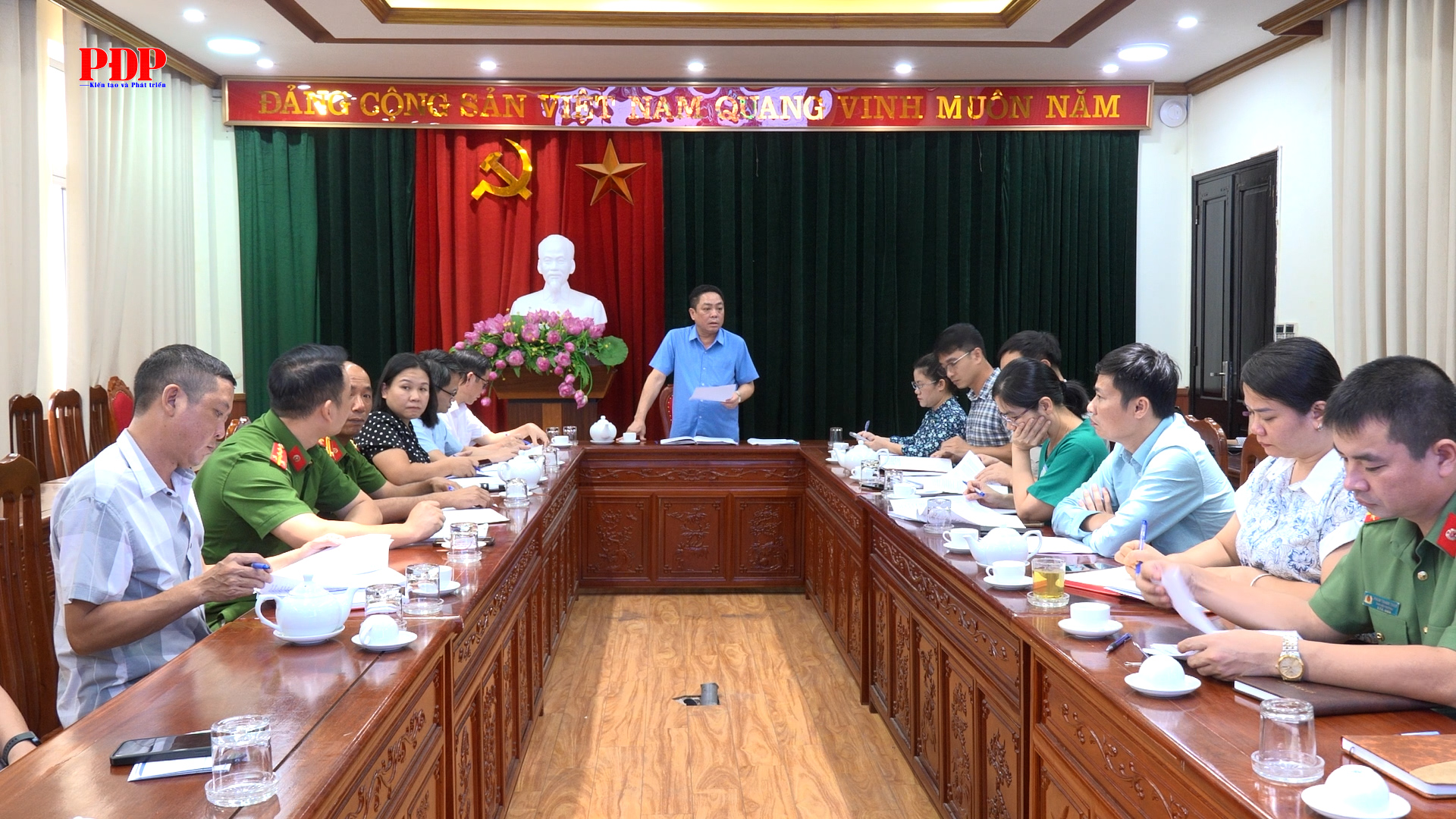 Phường Phan Đình Phùng thông qua phương án cưỡng chế công trình lắp đặt trái phép tại tổ 54.