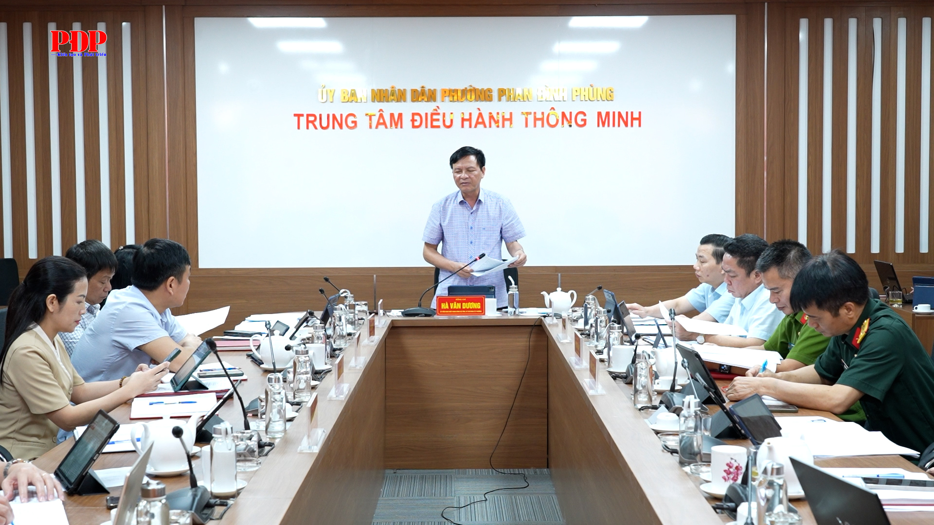 Thường trực Đảng ủy phường Phan Đình Phùng thống nhất nhiều nhiệm vụ trọng tâm thời gian tới.