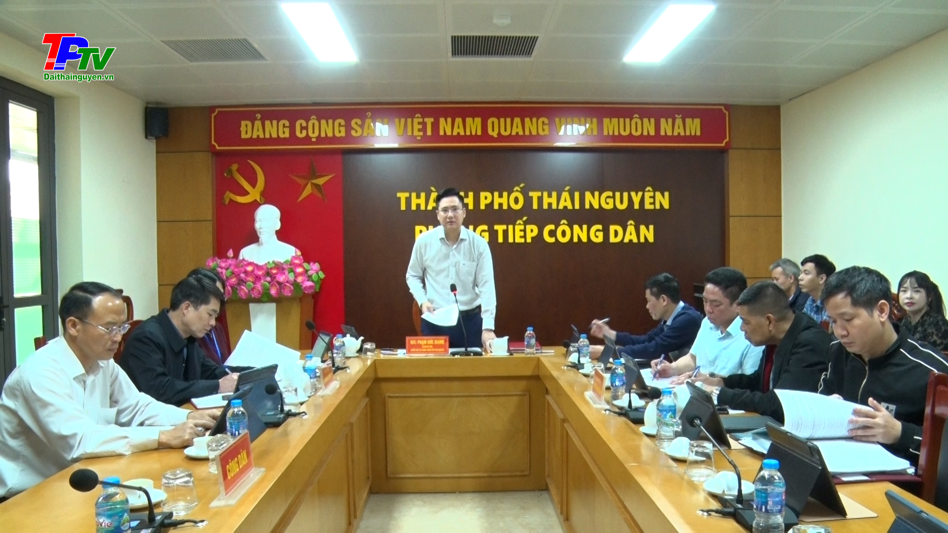 Lãnh đạo UBND TP Thái Nguyên tiếp công dân định kỳ tháng 4/2025.