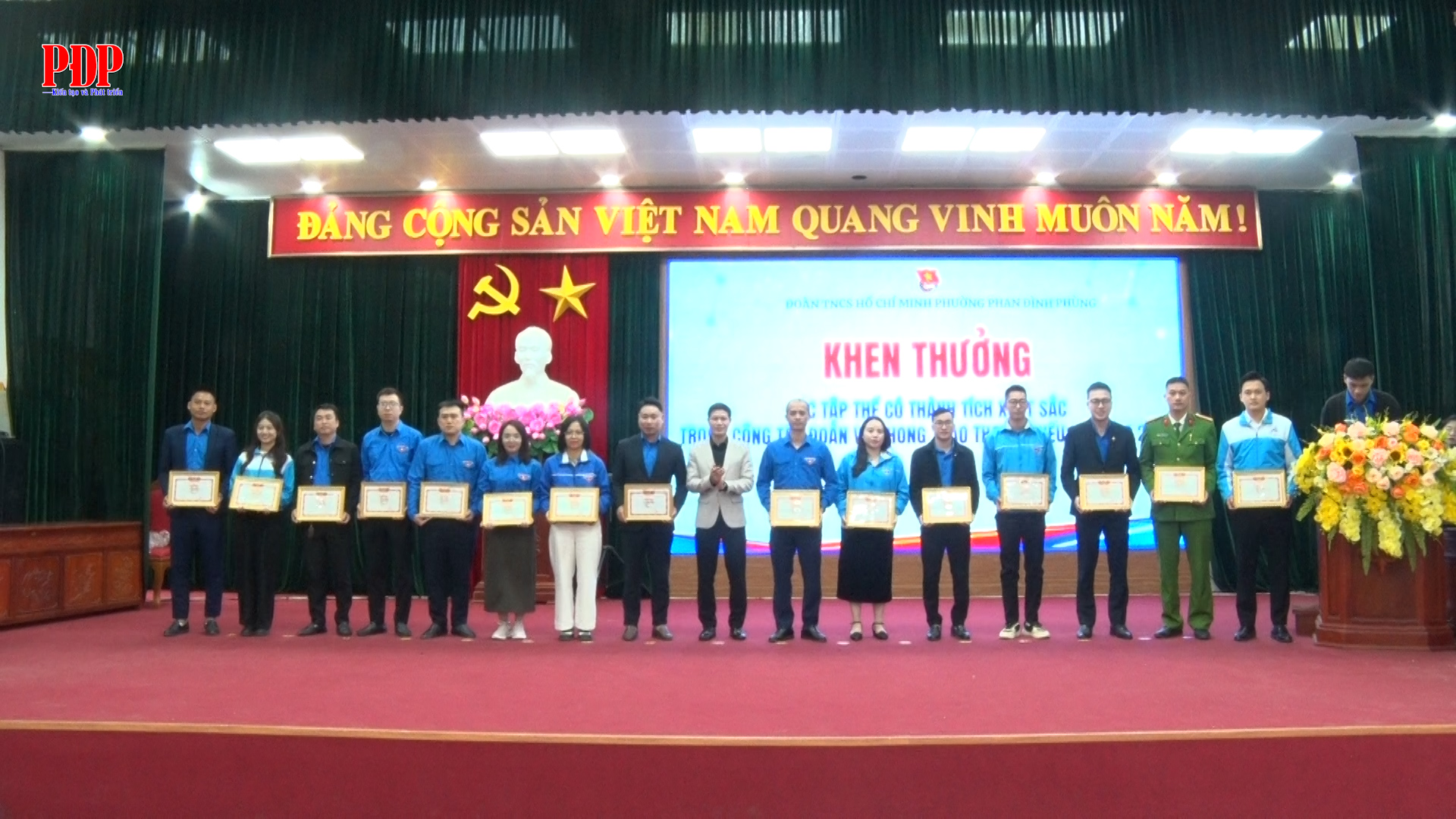 Đoàn TNCS Hồ Chí Minh phường Phan Đình Phùng tổng kết công tác đoàn và phong trào Thanh thiếu nhi năm 2025