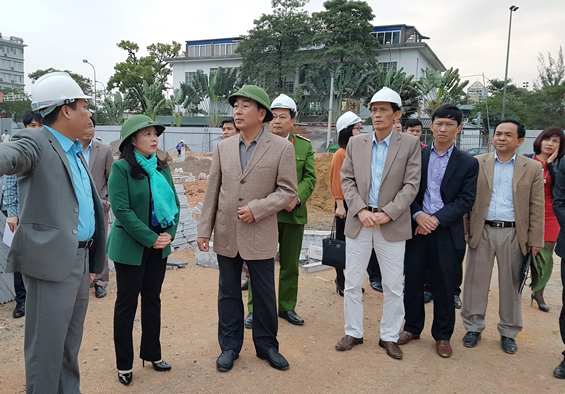 Đồng chí Bí thư Tỉnh ủy kiểm tra thực địa một số dự án trọng điểm