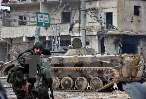 Quân đội Syria tuyên bố giải phóng hoàn toàn thành phố Aleppo