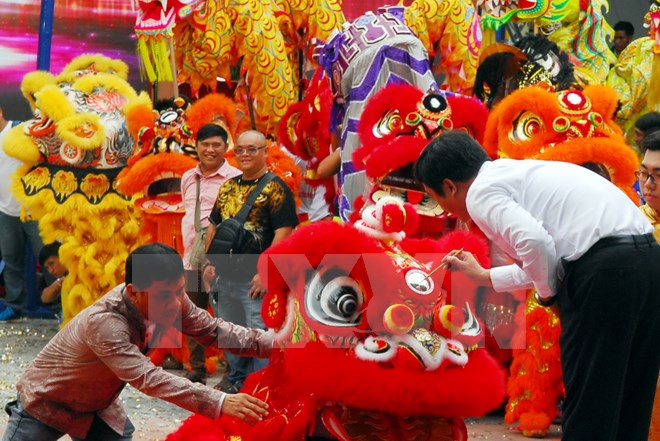 Tưng bừng Liên hoan lân-sư-rồng trên Phố đi bộ Nguyễn Huệ
