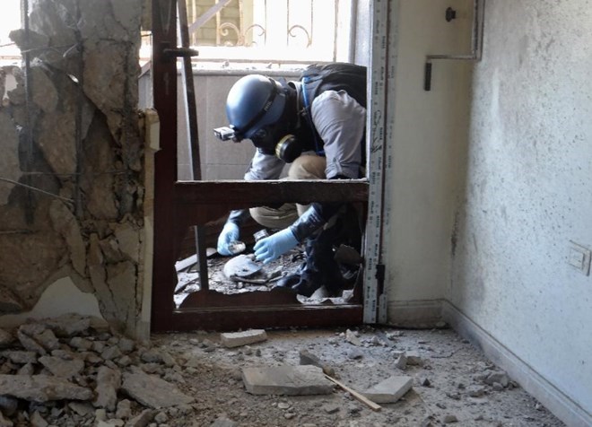 Chuyên gia Nga phát hiện bằng chứng sử dụng vũ khí hóa học ở Syria