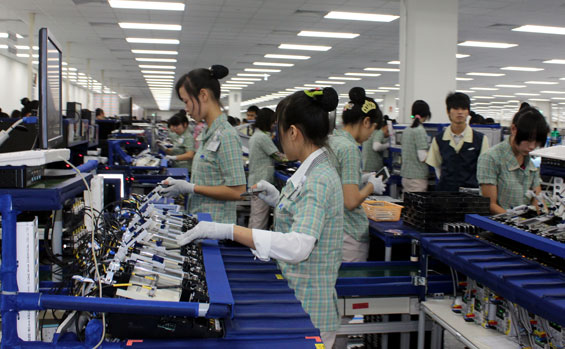 Giá trị sản xuất công nghiệp khu vực FDI tăng 27,9%