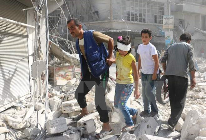 Nga công bố lệnh ngừng bắn kéo dài 8 giờ tại thành phố Aleppo