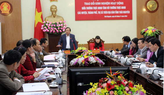 Trao đổi kinh nghiệm hoạt động