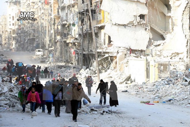 Nga và lực lượng đối lập Syria bàn về ngừng bắn tại Aleppo