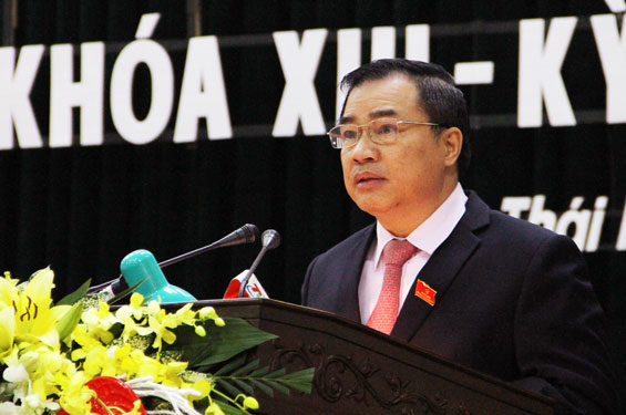 Diễn văn khai mạc Kỳ họp thứ 3, HĐND tỉnh khóa XIII