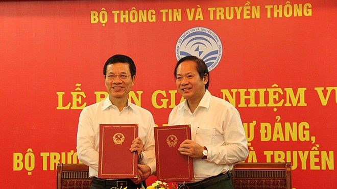 Bàn giao nhiệm vụ Bí thư Ban Cán sự Đảng, Bộ trưởng Bộ TT&TT