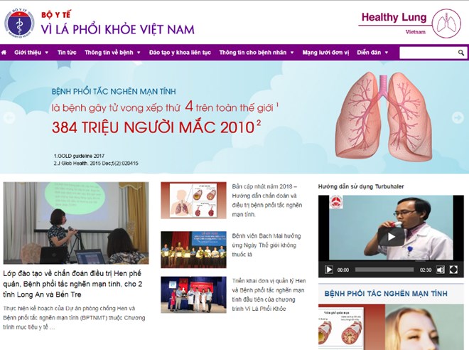 Bộ Y tế đưa vào hoạt động trang thông tin điện tử 