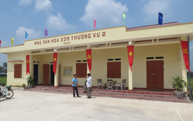 Về nơi dẫn đầu xây dựng nông thôn mới ở Thành Công 