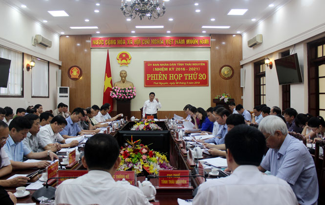Phiên họp thứ 20 UBND tỉnh: Đẩy mạnh việc chuẩn bị cho Hội nghị Xúc tiến đầu tư của tỉnh 