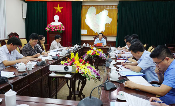 Rà soát phương án xây dựng vùng sản xuất nông nghiệp ứng dụng công nghệ cao 