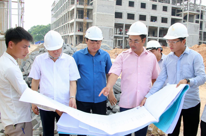 Phấn đấu trong năm 2018 hoàn thành Dự án Trường THPT Chuyên Thái Nguyên 