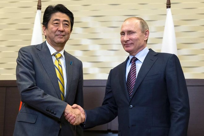 Thủ tướng Nhật Bản Shinzo Abe sẽ hội đàm với Tổng thống Nga Putin