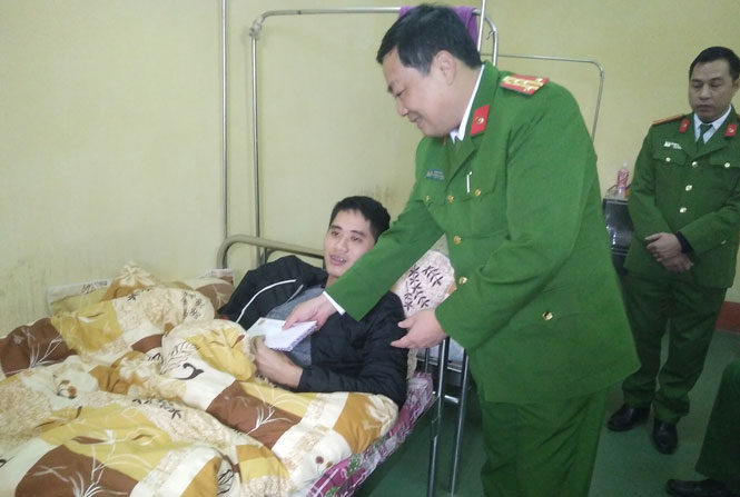 Hạnh phúc vì góp phần giữ bình yên cho nhân dân 