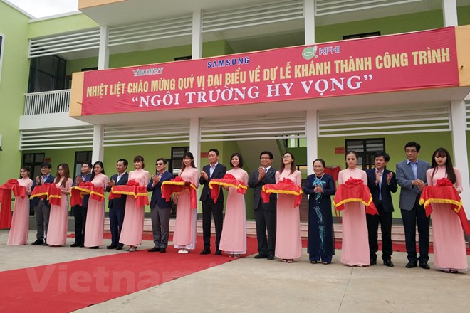 Vận hành ngôi trường trị giá 22 tỷ đồng cho trẻ em nghèo Thái Nguyên