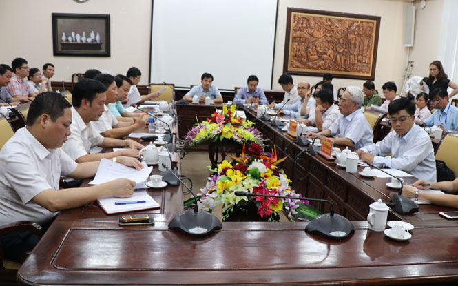Hướng tới Hội nghị xúc tiến đầu tư của tỉnh năm 2018: Hỗ trợ tỉnh tổ chức Hội nghị 