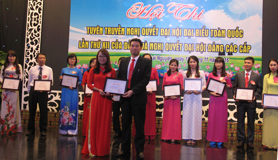 Hội thi tuyên truyền nghị quyết đại hội Đảng các cấp