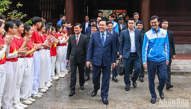 Khởi động Tháng Thanh niên tại Khu Di tích lịch sử Quốc gia Truông Bồn