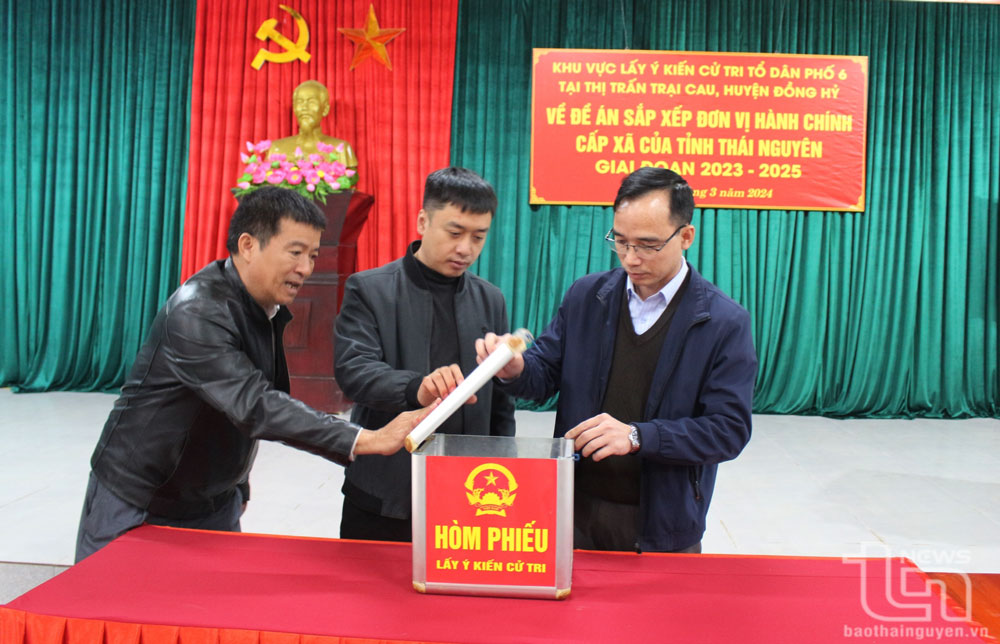 Khảo sát việc sắp xếp đơn vị hành chính cấp xã tại huyện Đồng Hỷ