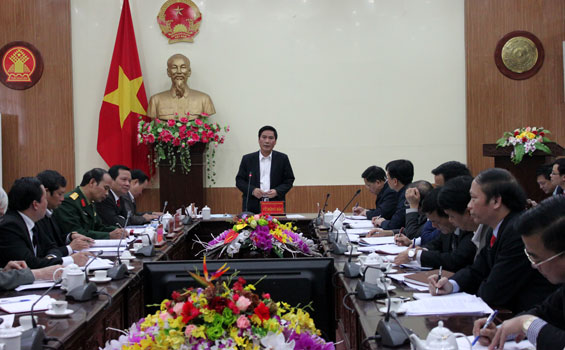 Đẩy nhanh tiến độ triển khai xây dựng Khu du lịch Hồ Núi Cốc