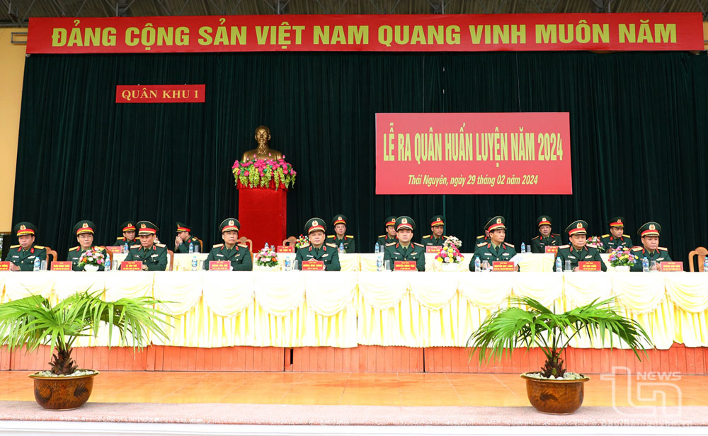 Quân khu 1 ra quân huấn luyện năm 2024