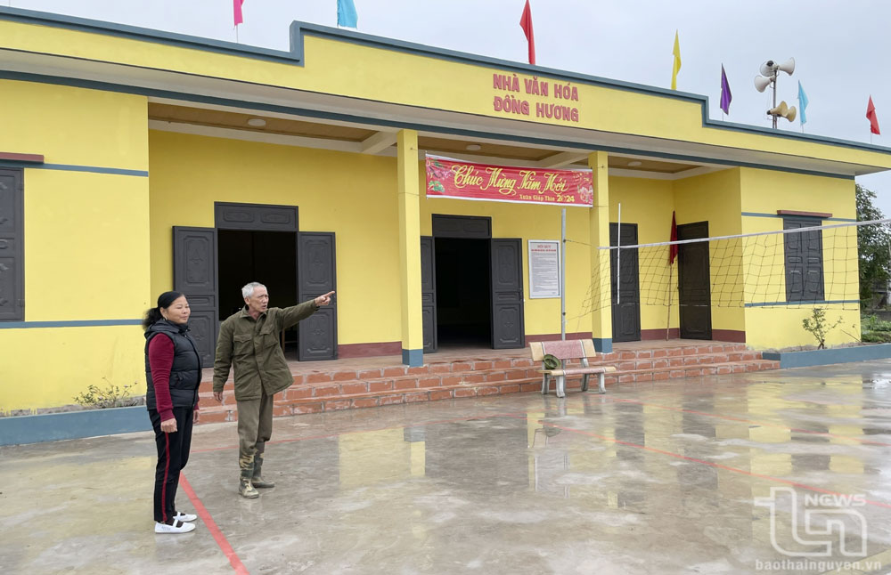 Huy động sức dân xây dựng cơ sở vật chất văn hóa ở Phú Bình