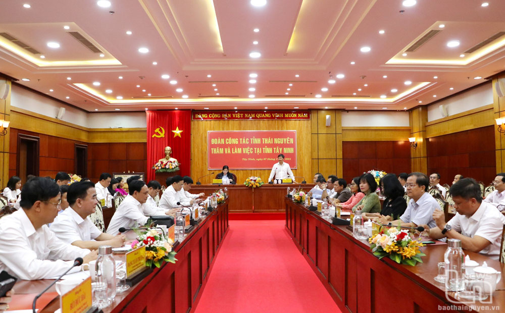 Thái Nguyên và Tây Ninh chia sẻ kinh nghiệm phát triển du lịch