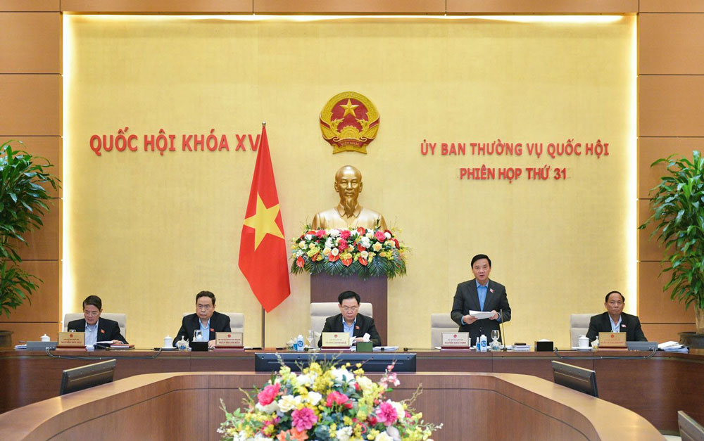 Khai mạc Phiên họp thứ 31 của Ủy ban Thường vụ Quốc hội