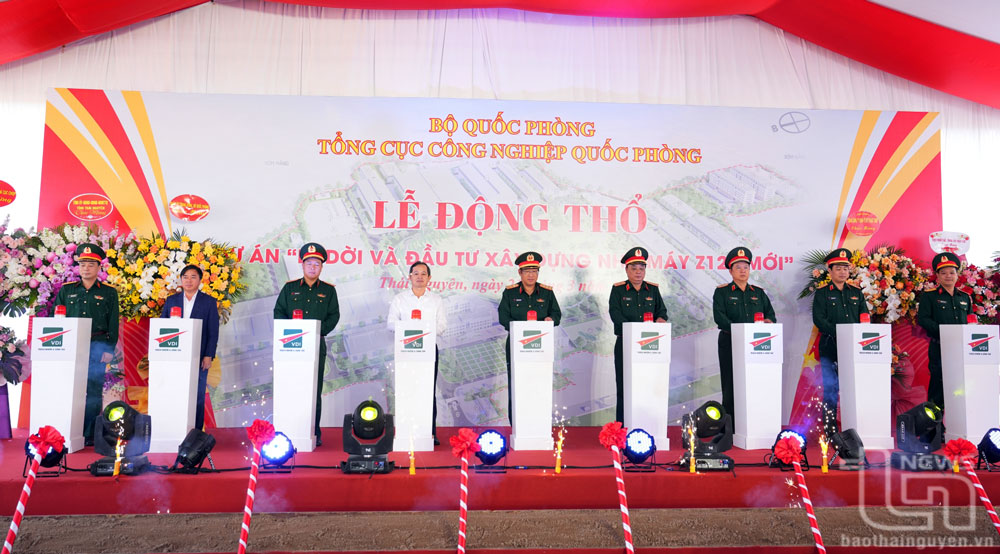 Động thổ Dự án xây dựng Nhà máy Z127 mới