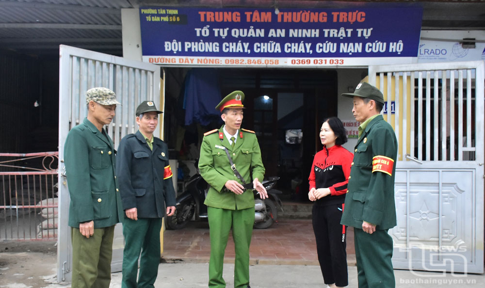 Cựu chiến binh chung tay giữ bình yên cho nhân dân