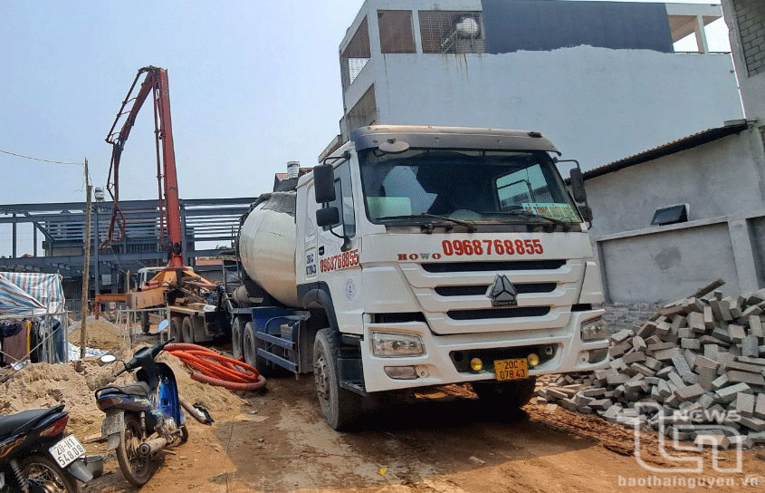 Dự án Nhà in Báo Thái Nguyên: Hoàn thành 40% khối lượng công việc