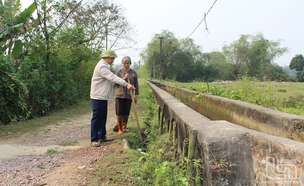 Phổ Yên nâng cấp kênh mương phục vụ sản xuất