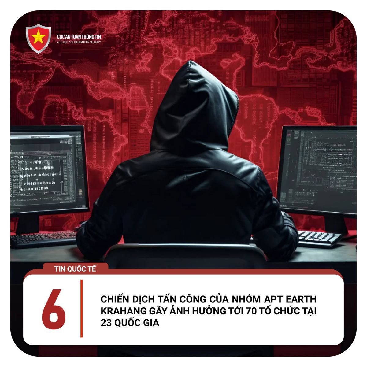 Cục An toàn thông tin khuyến cáo tấn công mạng từ nước ngoài
