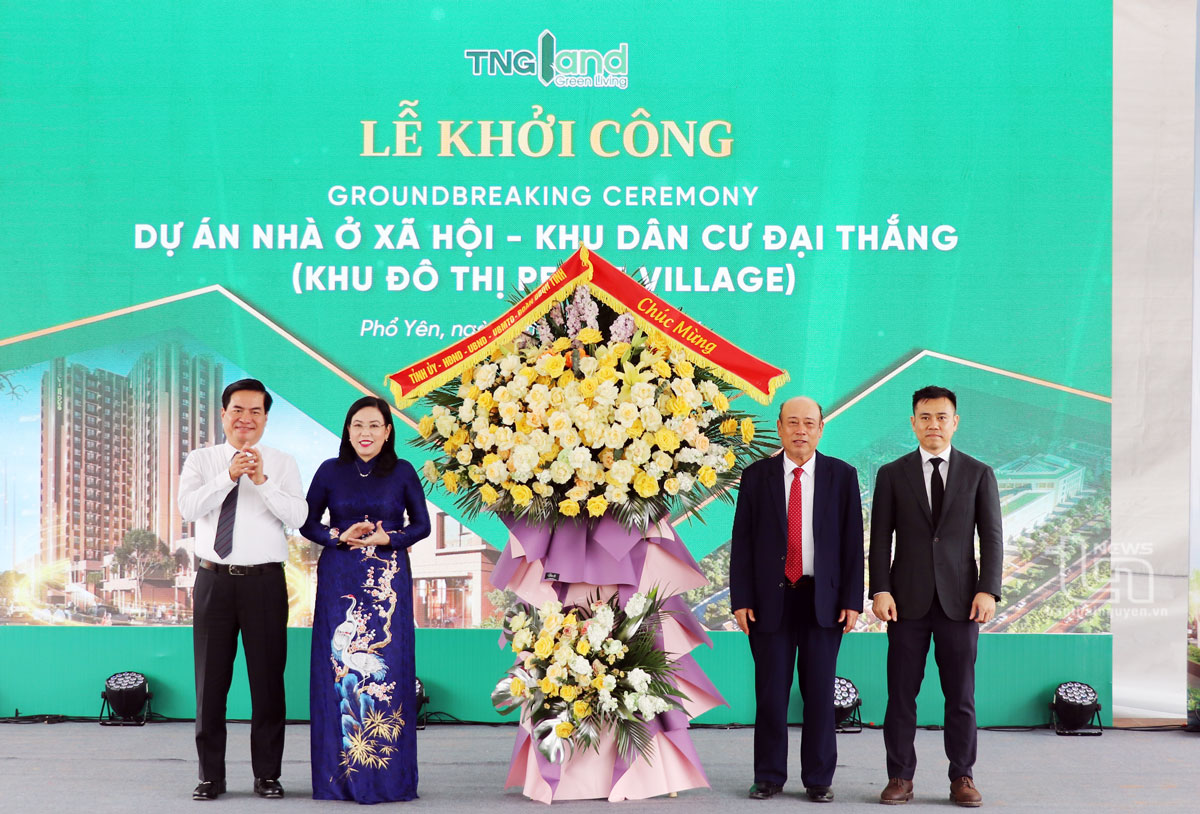 Khởi công Dự án nhà ở xã hội - Khu dân cư Đại Thắng