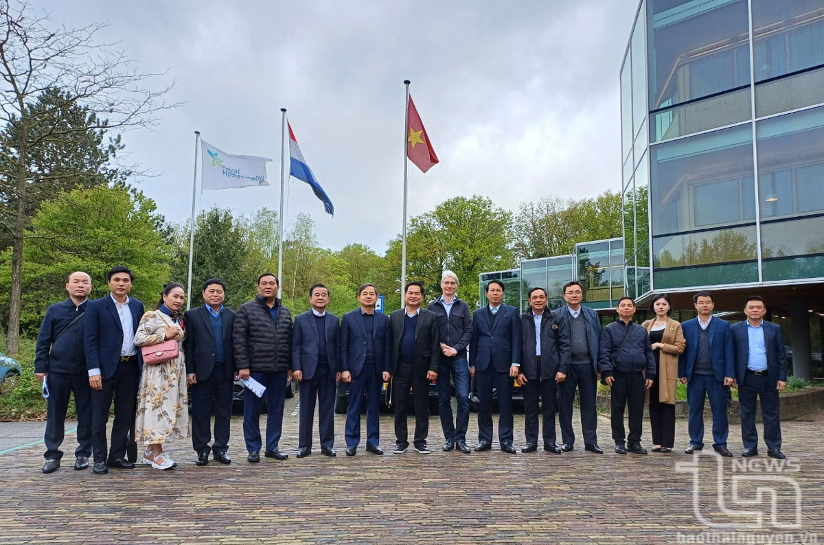 Thái Nguyên quan tâm tới công nghệ xử lý nước thải của doanh nghiệp Hà Lan