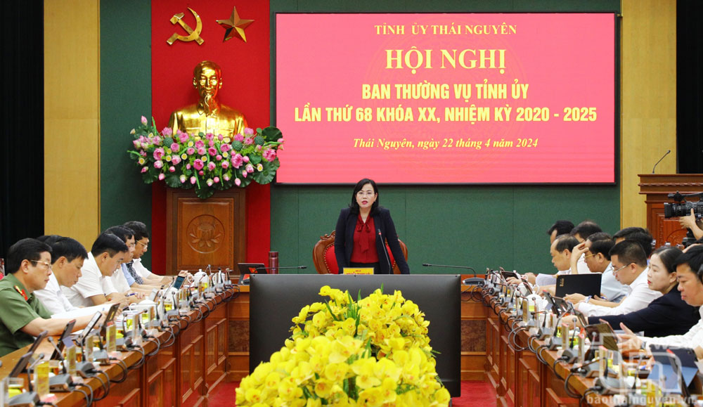 Ban Thường vụ Tỉnh ủy Thái Nguyên cho ý kiến về việc điều chỉnh chủ trương một số dự án