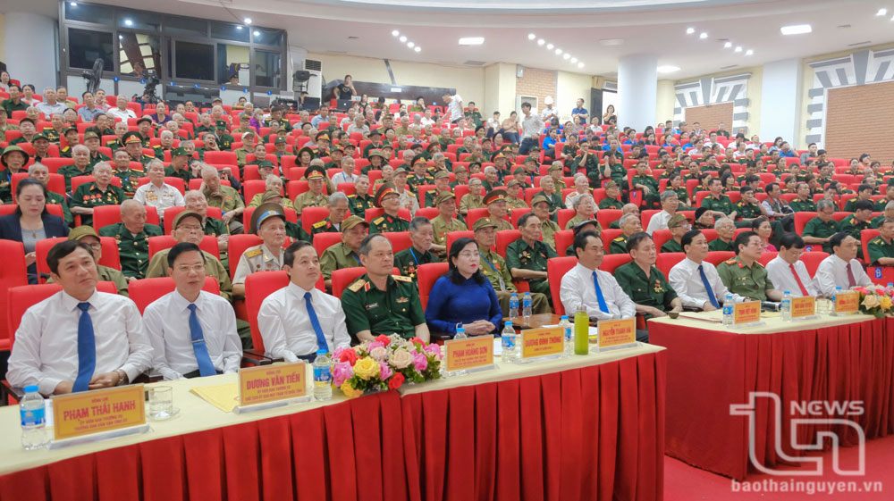 Tỉnh Thái Nguyên gặp mặt, tri ân chiến sĩ Điện Biên