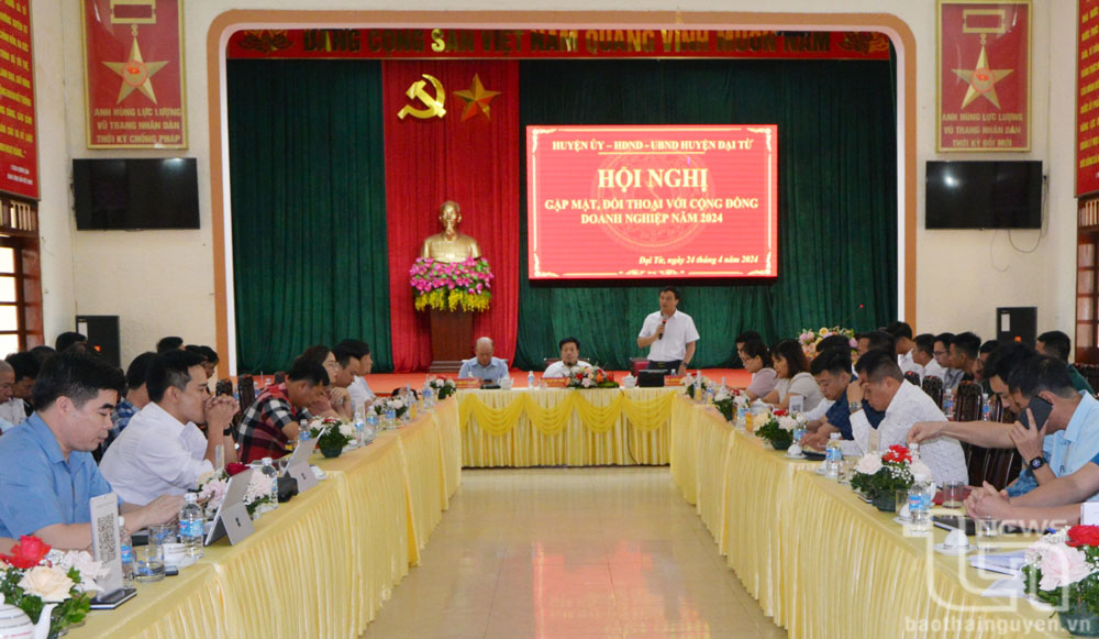 Đại Từ: Đối thoại, giải đáp nhiều ý kiến của doanh nghiệp