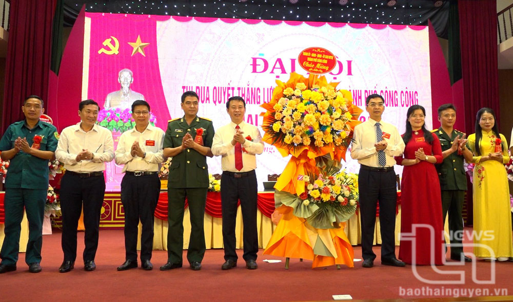 Đại hội Thi đua quyết thắng Lực lượng vũ trang TP. Sông Công 