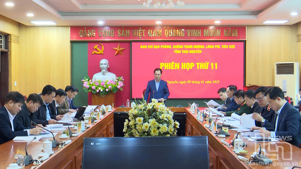 Tăng cường kiểm tra, giám sát công tác phòng, chống tham nhũng, lãng phí, tiêu cực