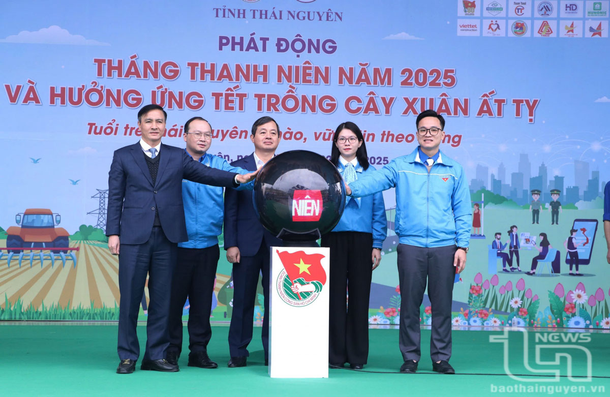 Thái Nguyên: Phát động Tháng Thanh niên năm 2025