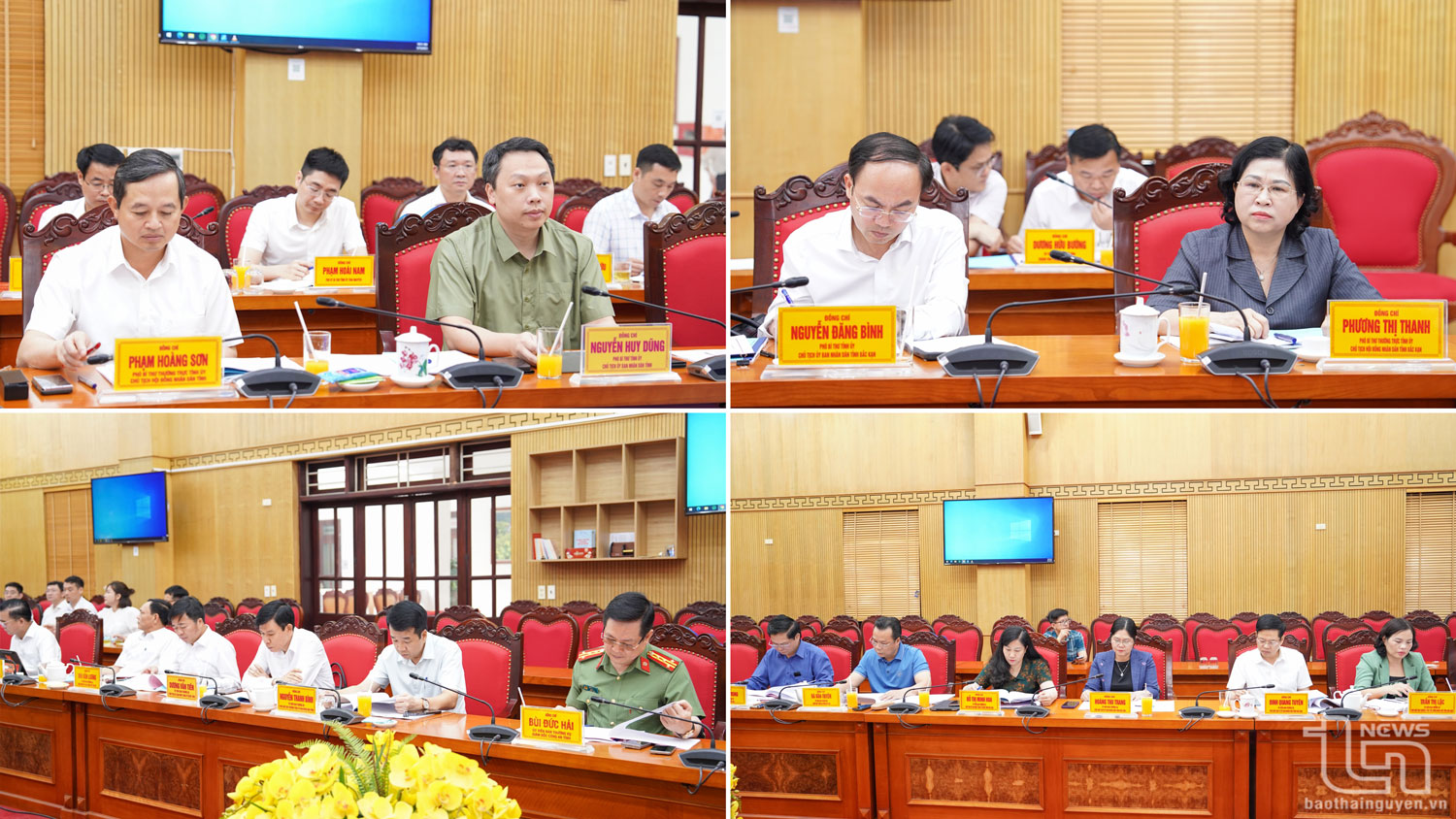 Ban Thường vụ Tỉnh ủy Thái Nguyên - Bắc Kạn: Thảo luận, cho ý kiến vào một số nội dung liên quan đến sáp nhập tỉnh