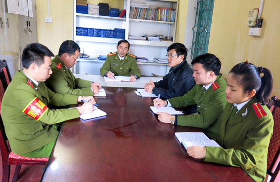 Giữ vững an ninh trật tự ở địa phương