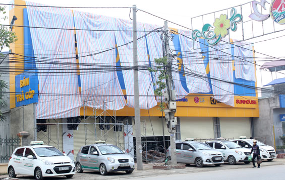 Thị xã Phổ Yên: Đình chỉ hoạt động xây dựng trái phép Công ty TNHH Quang Đạt
